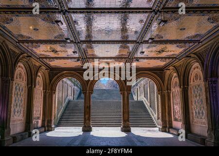 Bethesda Terrace, Central Park, Nueva York Bethesda Terrace, Central Park, Nueva York