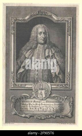Münchhausen, Gerlach Adolf Freiherr von Stecher: Windter, Johann Wilhelmdatierung: 1711 / 1765Factable génesis: Nuremberg
