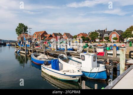 Schleswig-Holstein, abril de 2021 - Impressionen von Maasholm, einem Fischerdorf an der Schleimündung en Schleswig-Holstein