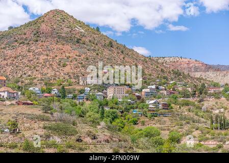Vista de la ciudad de Jerome. Condado de Yavapai, Arizona, Estados Unidos. Foto de stock