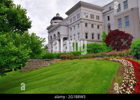 Nashville, Tennessee, Estados Unidos. El Centro Académico Janet Ayers, el edificio más grande del campus de la Universidad Belmont. Foto de stock