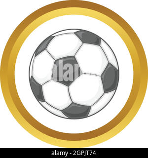 icono de balón de fútbol aislado sobre fondo blanco 9784979 Vector en  Vecteezy