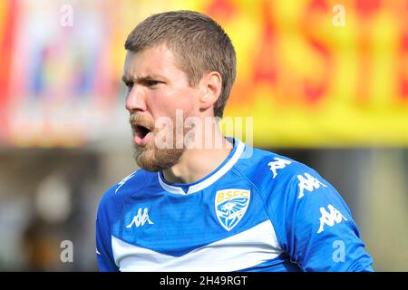 Campeonato Italiano Serie B Entre Benevento Vs Brescia Foto de