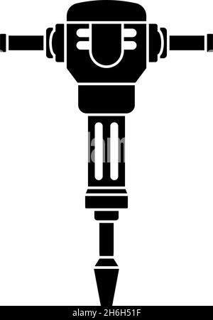 Ilustración de vector aislado de plantilla de diseño de icono de martillo de gato Ilustración del Vector