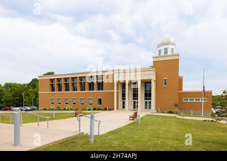 Jonesboro, Illinois, EE.UU. - 1 de octubre de 2021: El Tribunal del Condado de Union Foto de stock