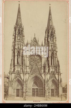 La iglesia abacial de Saint-Ouen en Rouen, Francia Fotografía de stock -  Alamy