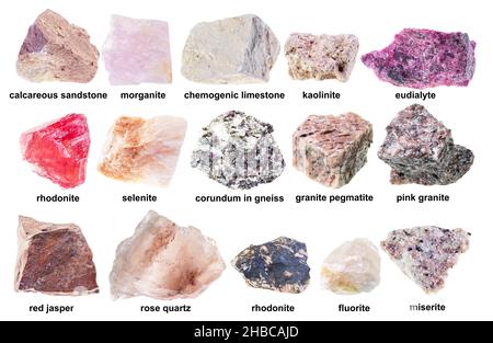 Minerales de arcilla caolinita, estructura de cristal. Se muestra como una  mezcla esferas poliédricas-modelo Fotografía de stock - Alamy