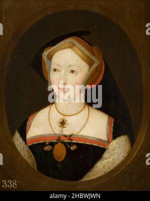 Un retrato de la hermana de Anne Boleyn, Mary Boleyn Foto de stock
