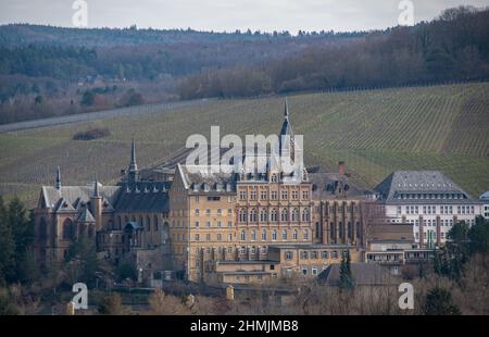 El monasterio de Kalvarienberg en Bad Neuenahr-Ahrweiler Foto de stock
