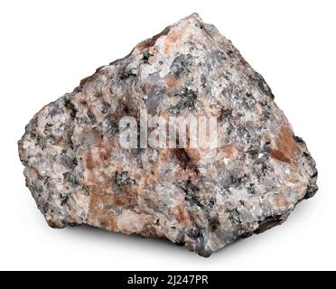 Áspero granito (roca ígnea) Foto de stock
