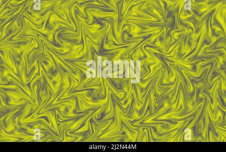 Ilustración de verde amarillo con patrón abstracto violeta oscuro Foto de stock