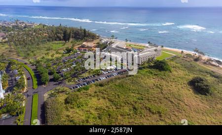 Sheraton Kauai Coconut Beach Resort, Kapakesi, Hawaii, Estados Unidos Foto de stock