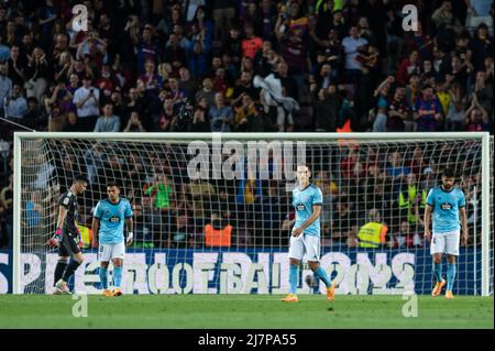 Barcelona, España. 10/05/2022, , Denis Suárez de Celta de Vigo durante el partido de Liga entre el FC Barcelona y el Real Celta de Vigoat Camp Nou en Barcelona, España.