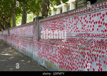 El National Covid Memorial Wall Londres