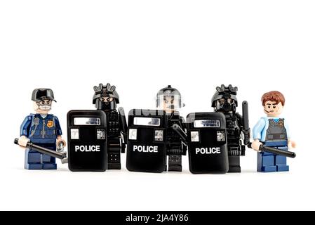 Porra de policía Imágenes recortadas de stock - Alamy