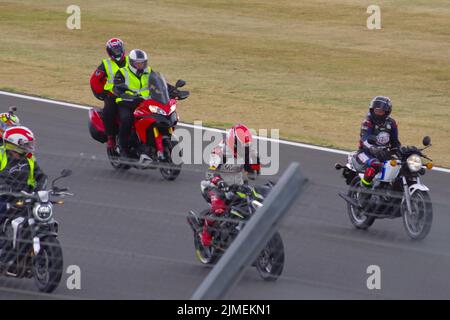 El Moto Gp Day Of Champions Regres Al Circuito De Carreras De Silverstone Despu S De Un