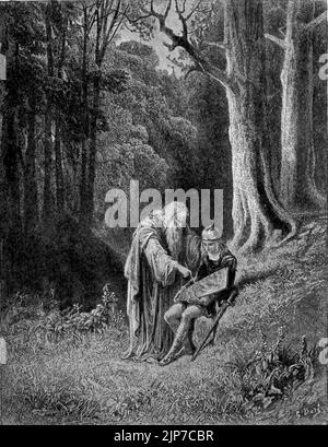 Las obras poéticas y dramáticas de Alfred lord Tennyson (1899) (14597990778) Foto de stock