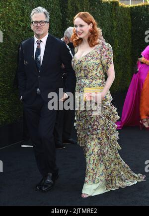 Christina Hendricks llega a MOCA Gala 2022 celebrada en el Geffen