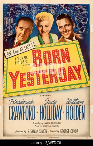 Nacida Ayer 1950 Columbia con película de izquierda Judy Holliday