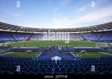 Roma, Italia. 07th de Sep de 2022. Roma - Stadio Olimpico durante la conferencia de prensa y formación del Feyenoord en el Stadio Olimpico el 7 de septiembre de 2022 en Roma, Italia. Crédito: Cuadro a cuadro cuadros/Alamy Live News