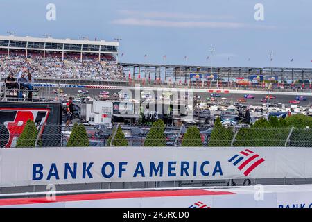 Concord, NC, EE.UU. 9th de Oct de 2022. Charlotte Motor Speedway acoge la serie INDYCAR para el Bank of America Roval en Concord, NC, EE.UU. (Imagen de crédito: © Walter G. Arce Sr./ZUMA Press Wire) Foto de stock