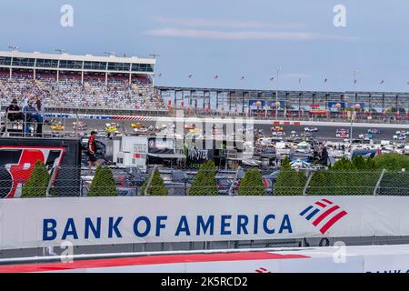 Concord, NC, EE.UU. 9th de Oct de 2022. Charlotte Motor Speedway acoge la serie INDYCAR para el Bank of America Roval en Concord, NC, EE.UU. (Imagen de crédito: © Walter G. Arce Sr./ZUMA Press Wire) Foto de stock