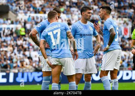 Lesi n de Ciro Immobile SS Lazio durante la Liga Italiana de