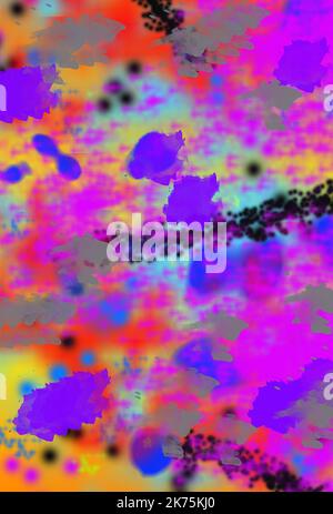 La pintura de colores salpican para los fondos de pantalla Fotografía de  stock - Alamy