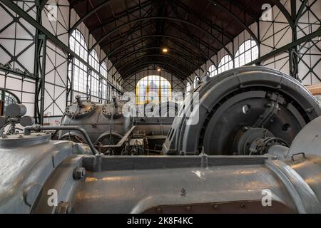 Museo Industrial Zollern es un complejo de minas de carbón duro fuera de servicio en el noroeste de la ciudad de Dortmund en Alemania. Foto de stock