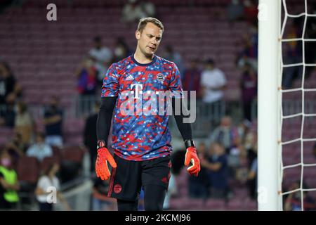 Londres Englândia Outubro 2019 Manuel Neuer Bayern Retratado Antes