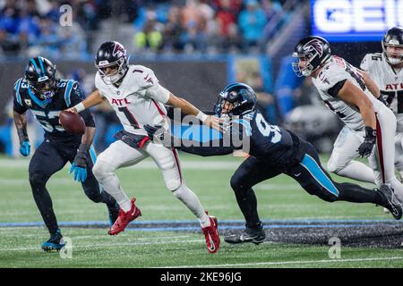 Pittsburgh Steelers offensive tackle Chaz Green warms up before a preseason  NFL football game against the Carolina Panthers Friday, Aug. 27, 2021, in  Charlotte, N.C. (AP Photo/Jacob Kupferman Stock Photo - Alamy