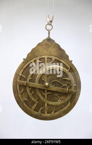 Astrolabe, Ulughbek Observatory Museum, Samarcanda, Samarcanda, provincia de Samarcanda, Uzbekistán, Asia Central Foto de stock
