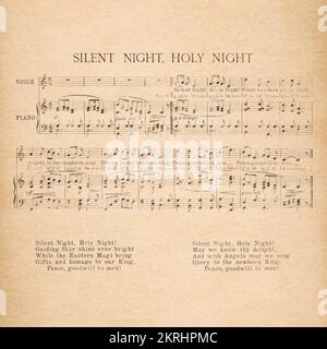 O Holy Night Partitura de Flauta Villancico Noche Santa 