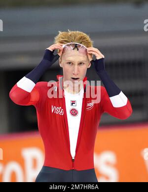Peder Kongshaug (NOR) en acción en 1500m hombres durante el Campeonato