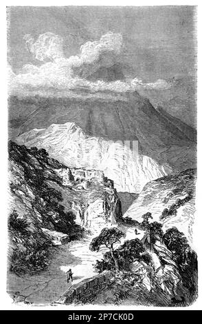 Col du Perthus, o paso de montaña de Perthus en los Pirineos en la