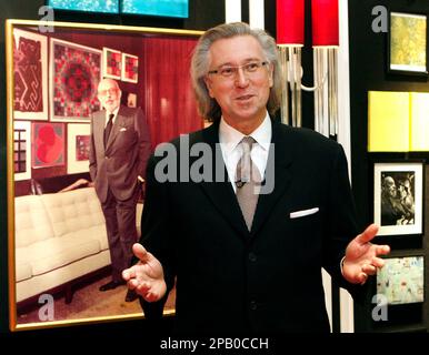 1968 Press Photo Stanley Marcus, CEO of Neiman Marcus Corporation -  tua30497