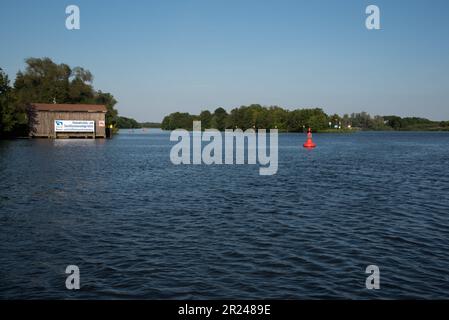 El Sistema De Medici N De Radiactividad Y Flujo Del Wasserstrassen Und Schifffahrtsamt Spree