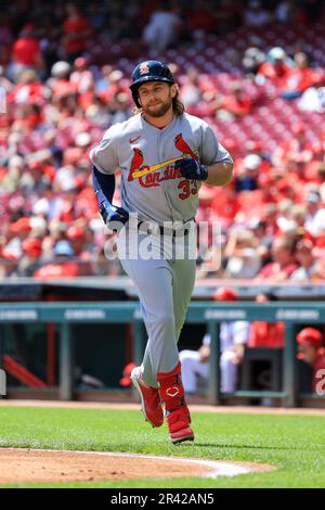 St. Louis Cardinals' Brendan Donovan (33) in action during a baseball game  against the Philadelphia Phillies, Saturday, July 2, 2022, in Philadelphia.  (AP Photo/Laurence Kesterson Stock Photo - Alamy