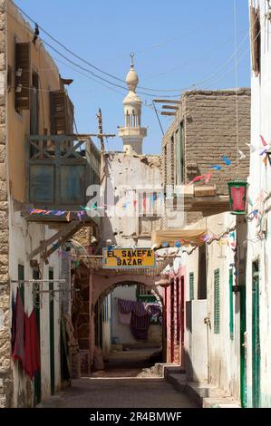 El Sakefa Bazaar, zoco, al-Qusair, Egipto, Al Qusayr, Qseir, Kosseir Foto de stock