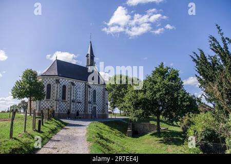 Saint-Valery-sur-Somme (norte de Francia): Capilla de Saint-Valery Foto de stock