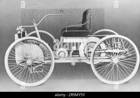 Transporte / transporte, coches, variantes de vehículos, Benz patente coche de motor Velo, 1893, ADDITIONAL-RIGHTS-CLEARANCE-INFO-NOT-AVAILABLE Foto de stock
