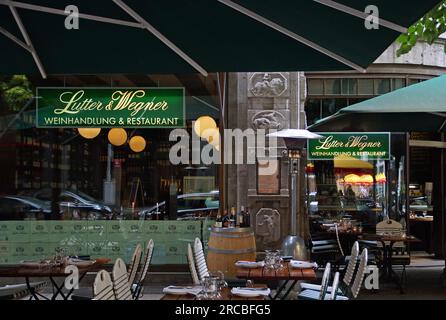 Restaurante Lutter und Wegner Berlín Alemania Foto de stock