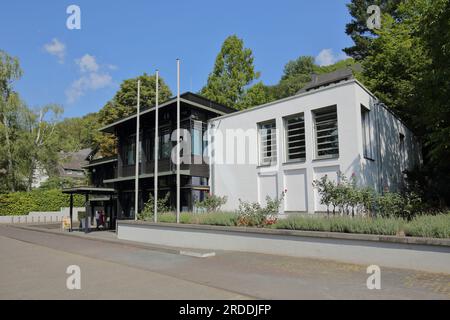 Konrad-Adenauer-Haus, Adenauerhaus, Bad Honnef, Renania del Norte-Westfalia, ALEMANIA Foto de stock
