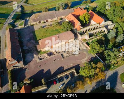 Kloster und vermutete Kaiserpfalz Memleben Die Pfalz Memleben war en 10