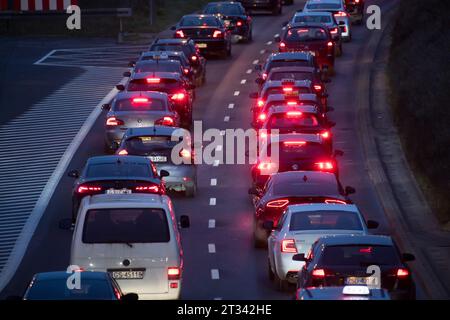 Atasco de tráfico en Gdansk, Polonia © Wojciech Strozyk / Alamy Foto de archivo *** Leyenda local *** Foto de stock