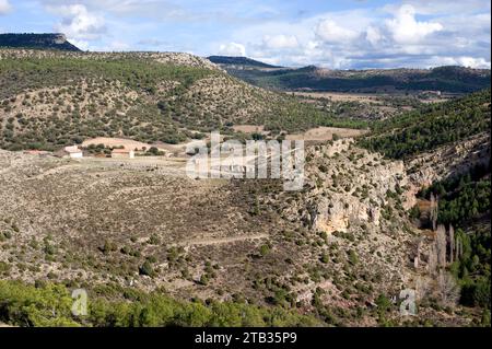 Sierra de Gudar. Región de Gudar-Javalambre, provincia de Teruel, Aragón, España. Foto de stock