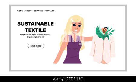 Reciclaje textil, concepto ecológico. Las personas enviadas para