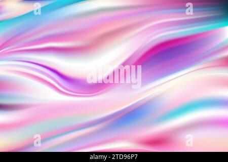 Delicado fondo abstracto pastel púrpura. Fondo de pantalla de escritorio moderno y ondulado Ilustración del Vector