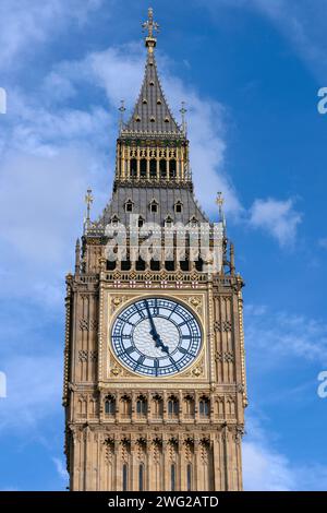 La torre del reloj Big Ben de Londres Foto de stock