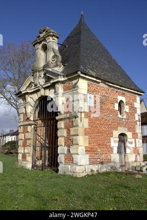 Beauvais - Chapelle funéraire Notre-Dame du Thil - Capilla funeraria – siglo XVII Foto de stock